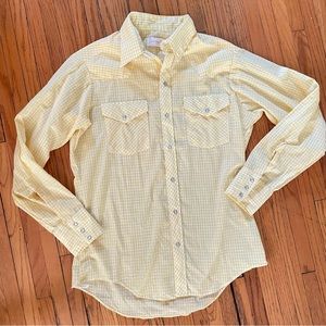 Vintage Jason by Fantasia mens button-up (made in USA) - size M 15 - 15 1/2